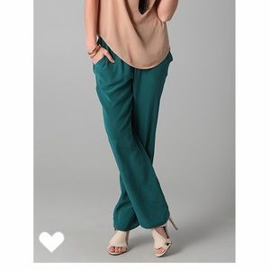 Haute Hippie silk track pant